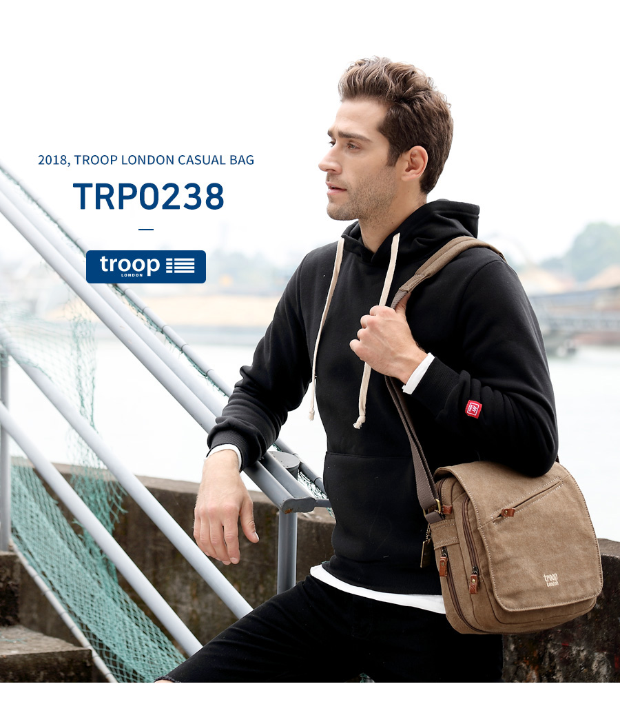 트룹런던(TROOPLONDON) 크로스백 TRP0238