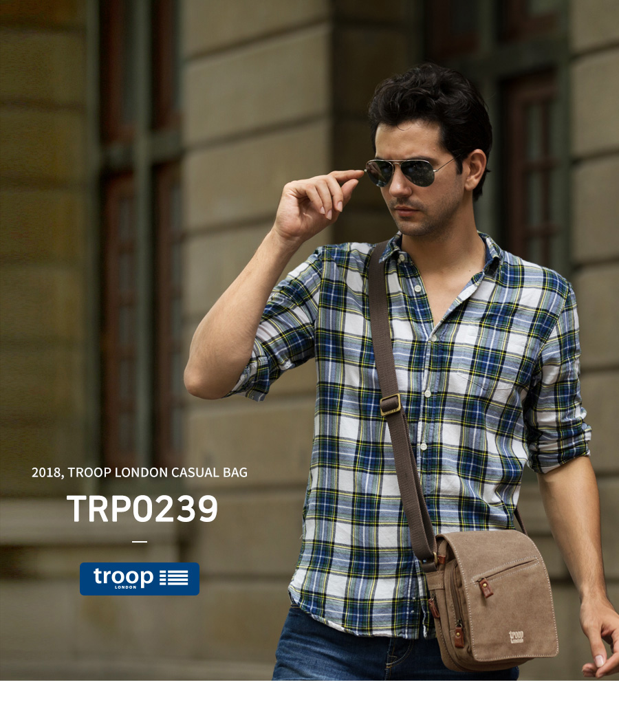 트룹런던(TROOPLONDON) 크로스백 TRP0239