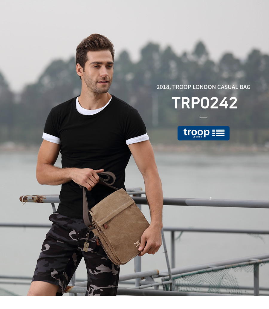 트룹런던(TROOPLONDON) 크로스백 TRP0242
