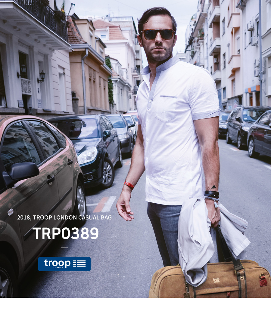 트룹런던(TROOPLONDON) 보스턴백 TRP0389
