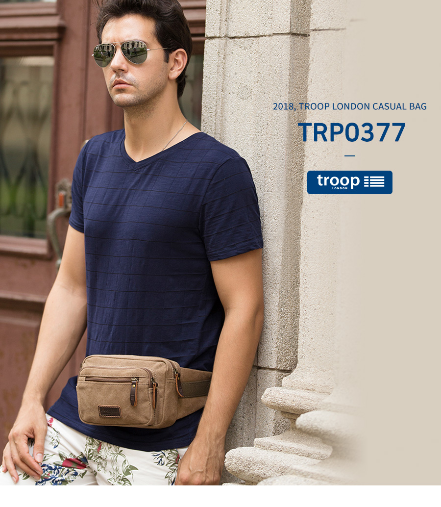 트룹런던(TROOPLONDON) 힙색 TRP0377