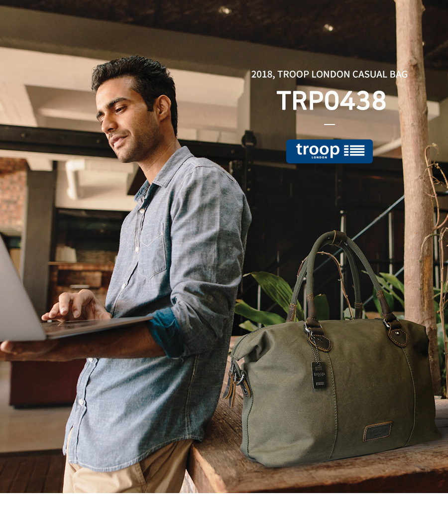 트룹런던(TROOPLONDON) 보스턴백 TRP0438